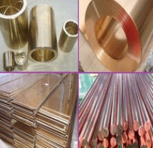 الصلبة العالية بيريليوم سبيكة النحاس عصا مستديرة 6mm - 200mm لصناعة الإلكترونيات