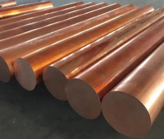 قضيب النحاس ذو القسوة العالية C10100 C10200 C11000 6mm 8mm 10mm 16mm قضيب النحاس الصلب