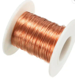 نقاء مرتفع 99.99% سلك نحاس أحمر 4mm 6mm 8mm سلك نحاس عاري صلب يستخدم للكهرباء