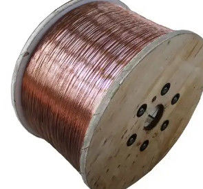 نقاء مرتفع 99.99% سلك نحاس أحمر 4mm 6mm 8mm سلك نحاس عاري صلب يستخدم للكهرباء