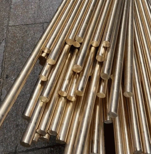 الصلبة العالية بيريليوم سبيكة النحاس عصا مستديرة 6mm - 200mm لصناعة الإلكترونيات